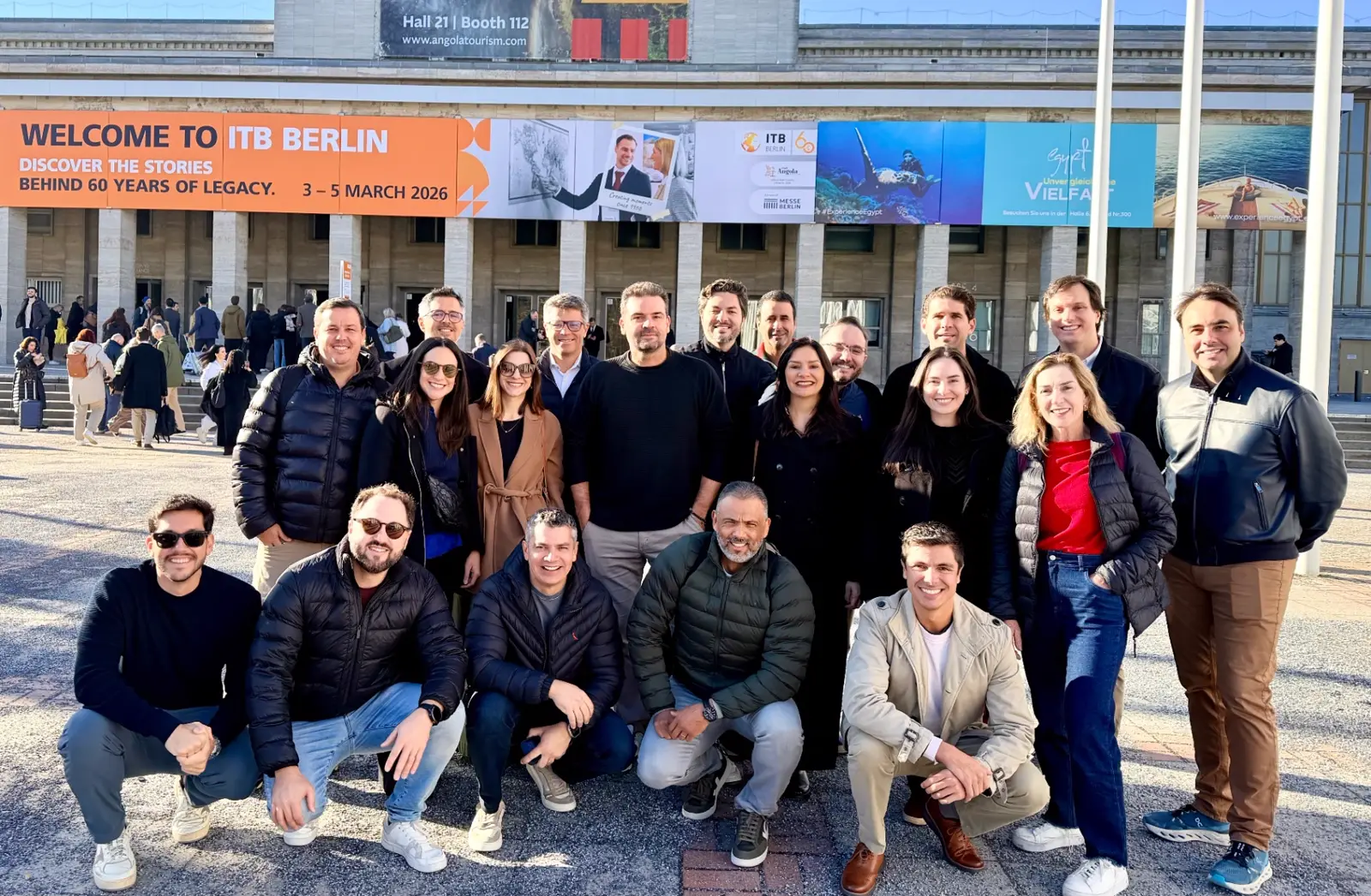 Grupo do Hoteleiros do Futuro na ITB Berlim 2026